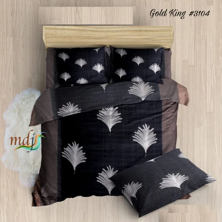 Glace Cotton Bedsheet with Book Fold Packing (Best packing for gift purpose) uploaded by Khatu Shyam Enterprises on 7/19/2023