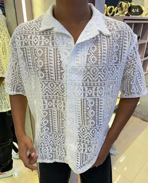Latest netted shirt  uploaded by Nitya Apparels on 7/19/2023