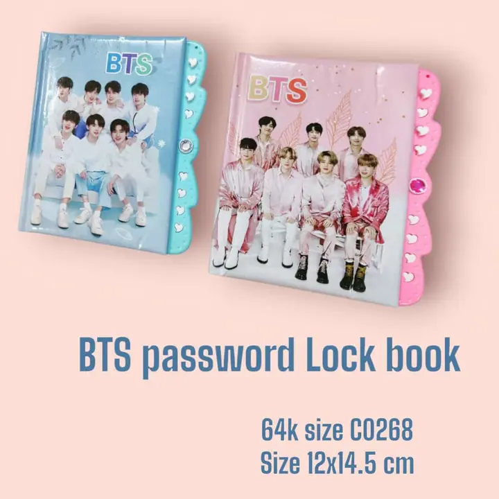 BTS Password 🔑 lock Book 📖 uploaded by Sha kantilal jayantilal on 7/19/2023