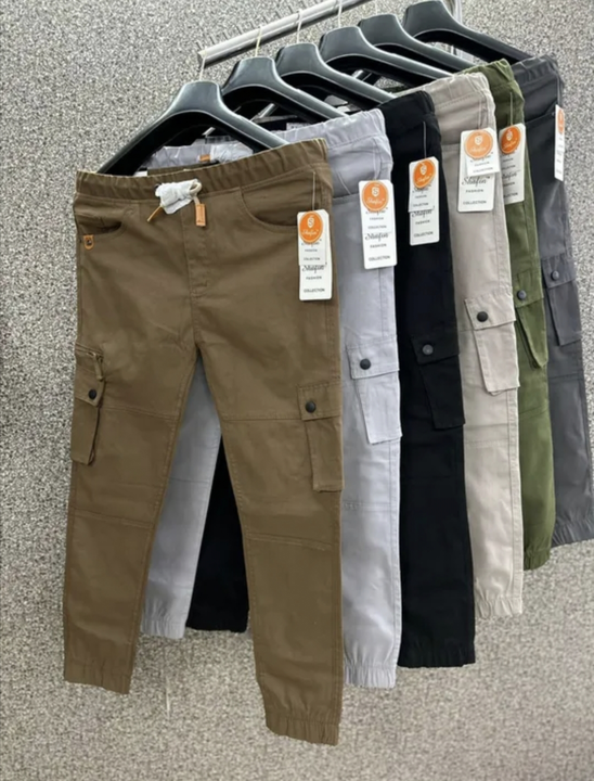 Primium quality six pockets joggers Cargo uploaded by REHAAN GARMENTS AND FASHION WEARS on 7/19/2023