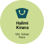 Business logo of Halimi kirana store