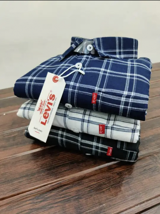 Levis cotton shirts  uploaded by REHAAN GARMENTS AND FASHION WEARS on 7/19/2023