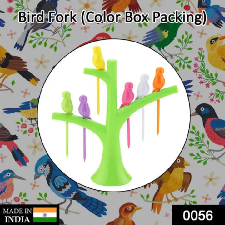 056 Bird Fork (Color Box Packing) uploaded by DeoDap on 7/19/2023