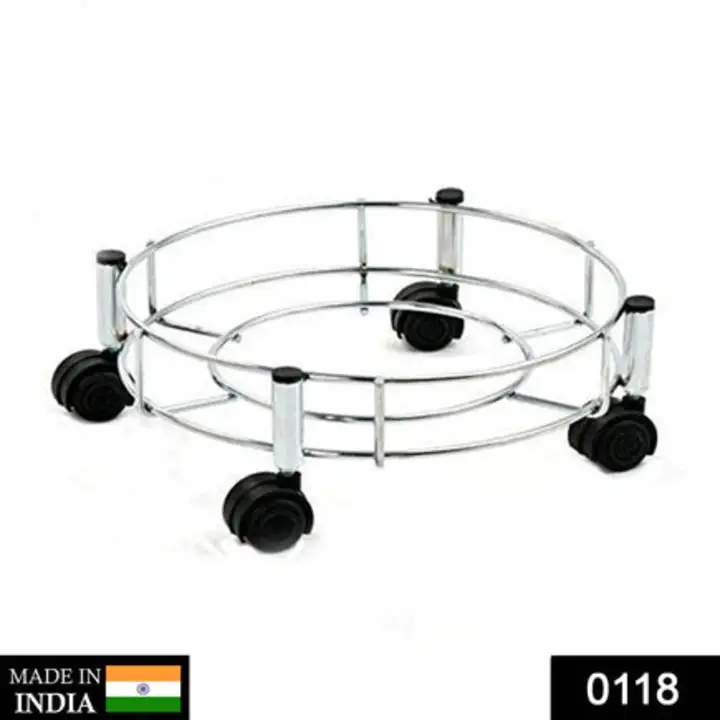 118 Stainless Steel Gas Cylinder Trolley uploaded by DeoDap on 7/19/2023