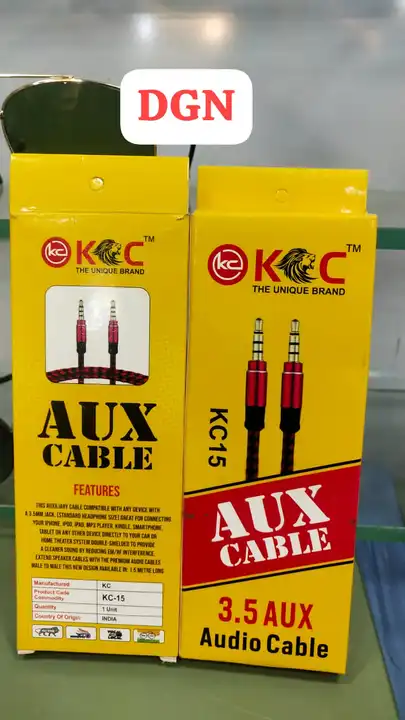 Aux cable uploaded by Shree gurudev collection on 7/19/2023