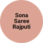 Business logo of Sona Saree Rajputi poshak