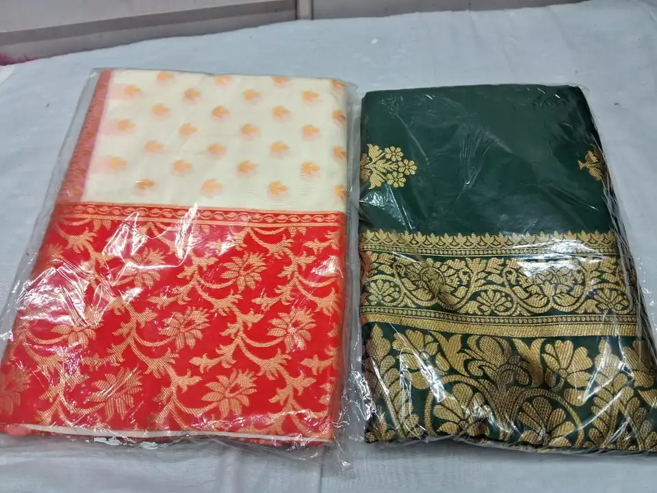 Banarasi jagport saree uploaded by Wholasal on 7/19/2023