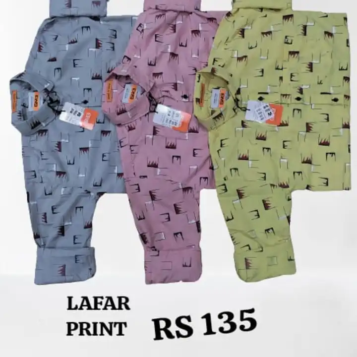 Lafar print Size M L XL  uploaded by Nipra garments indore on 7/19/2023