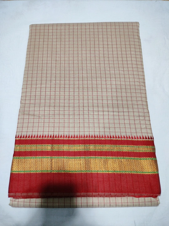 Cotton saree  uploaded by Ashwini sarees on 7/19/2023