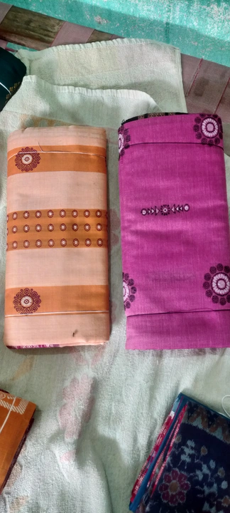 Cotton saree  uploaded by Mahavir saree shop on 7/19/2023