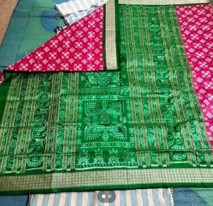 Original silk pata saree  uploaded by Mahavir saree shop on 7/19/2023
