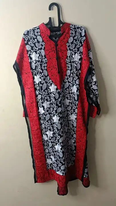 Gorget fabric kurti with full ari work  uploaded by business on 7/19/2023