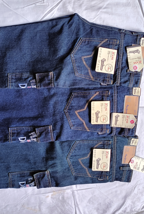 Cargo six pocket straight fit jeans uploaded by Krishna knitwears on 7/19/2023