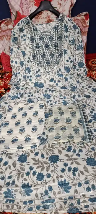 Anarkali pant aur duptta price of single pies uploaded by Sehar collection wholesaler on 7/19/2023