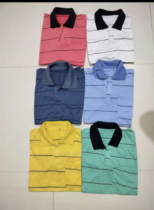 Polo tshirt cotton Matty  uploaded by REHAAN GARMENTS AND FASHION WEARS on 7/19/2023