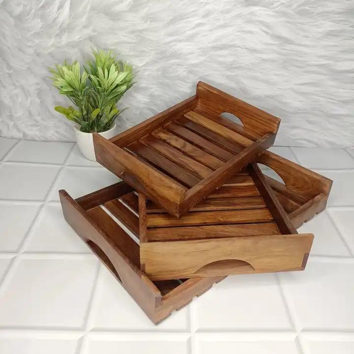 Sheesham wood tray uploaded by Universal crafts on 7/19/2023
