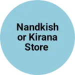 Business logo of Nandkishor Kirana store