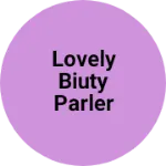 Business logo of Lovely biuty parler