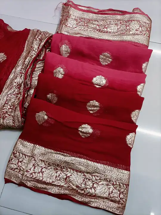 🌷 *Wow!! Exclusive collection Pure viscose saree* ZORO TO HANDRAD CLEARS

🌷Allover boder with butt uploaded by Gotapatti manufacturer on 7/20/2023
