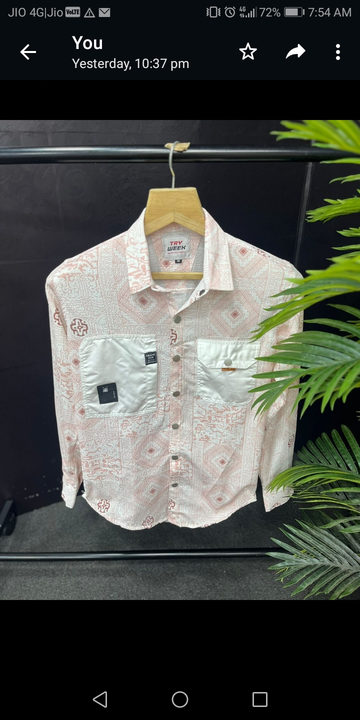 Funky shirts  uploaded by BAL GOPAL COLLECTION on 7/20/2023