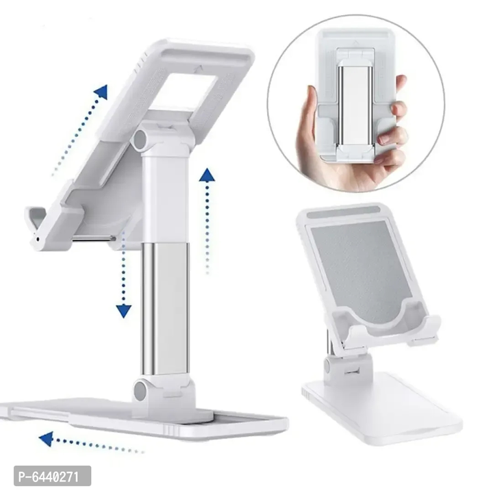 Adjustable and Foldable Desktop Phone Holder Stand for Phones Compatible with All Mobile Phone uploaded by ITZ TECH WORLD on 7/20/2023