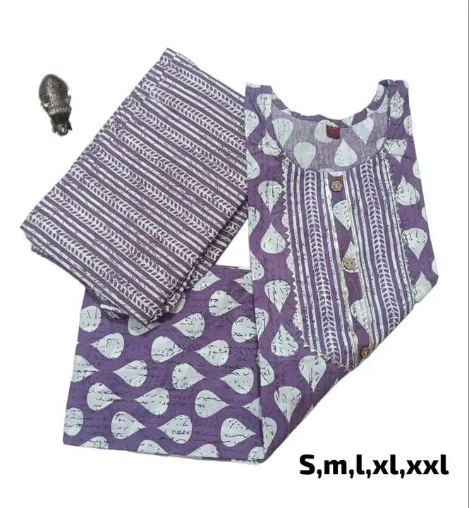 Kurti pant cotton  uploaded by Ruhi Collection  on 7/20/2023