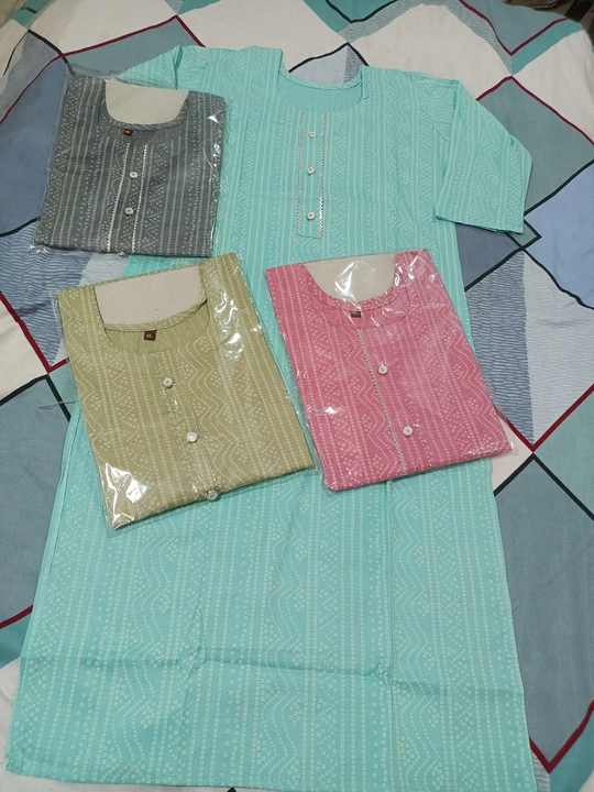 Two-tone kurti uploaded by M.S. collection on 7/20/2023