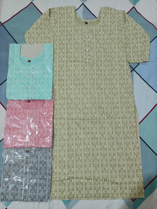 Two-tone kurti uploaded by M.S. collection on 7/20/2023