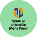 Business logo of Mauli fashionable mens wear