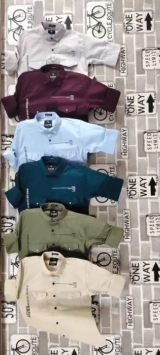 MEN'S DOUBLE POCKET COTTON SHIRTS uploaded by SHIVAM RS on 7/20/2023