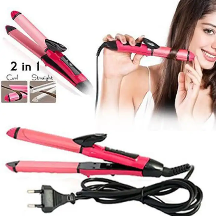 385 2 in 1 Hair Straightener and Curler... uploaded by DeoDap on 7/20/2023
