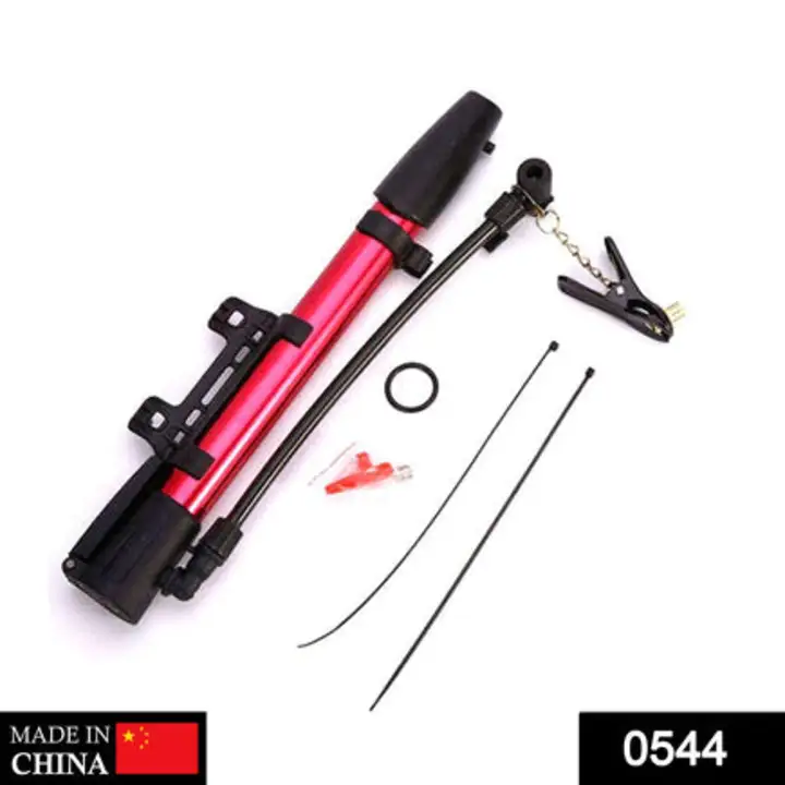 544 Aluminum Mini Bicycle Air Pump (Multicolor) uploaded by DeoDap on 7/20/2023