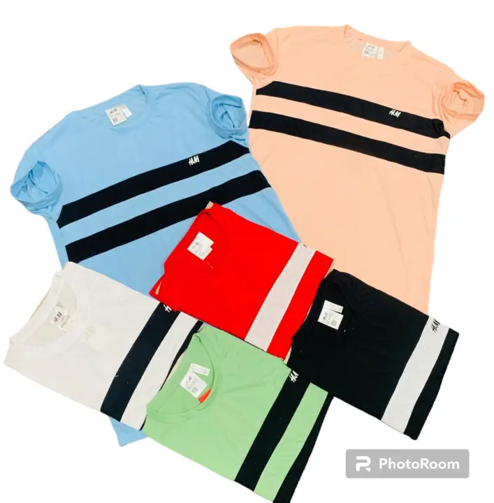 Stripes PC Cotton T-Shirts  uploaded by Hindustan Trading Company on 7/20/2023