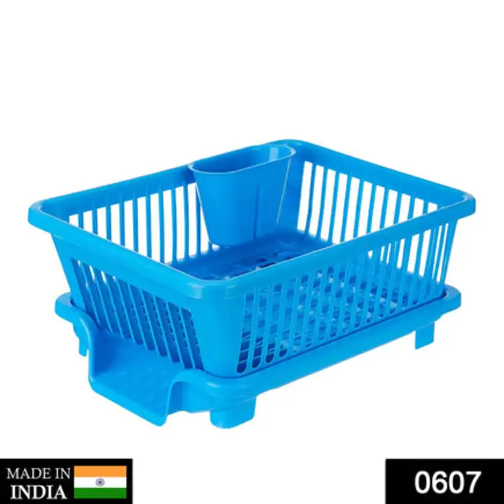 607 Plastic Sink Dish Drainer Drying Rack uploaded by DeoDap on 7/20/2023