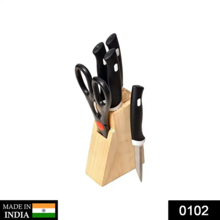 102 Kitchen Knife Set with Wooden Block and... uploaded by DeoDap on 7/20/2023