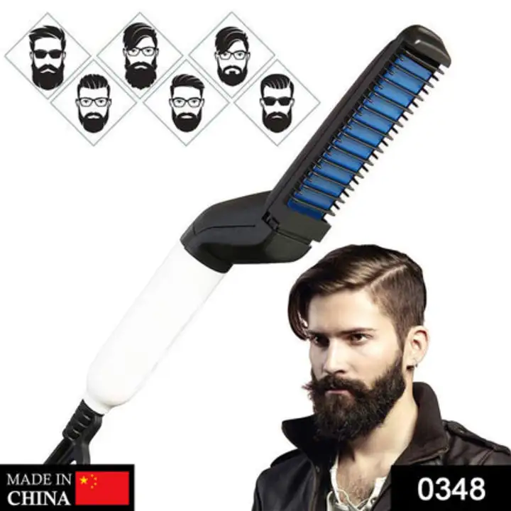 348 Men's Beard and Hair Curling Straightener (Modelling... uploaded by DeoDap on 7/20/2023