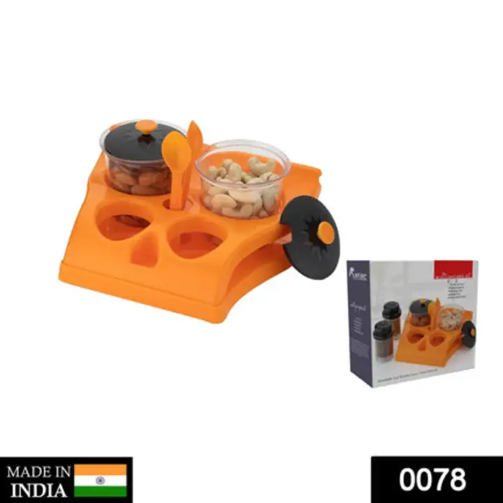 078 Plastic Aachar Pickle Container / Chutney /... uploaded by DeoDap on 7/20/2023