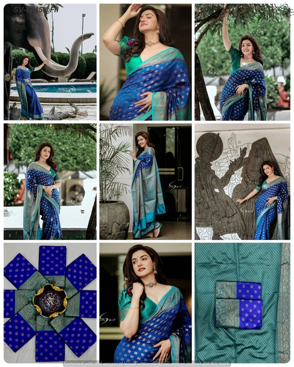 Soft lichi silk cloth  uploaded by Suyukti Creation on 7/20/2023