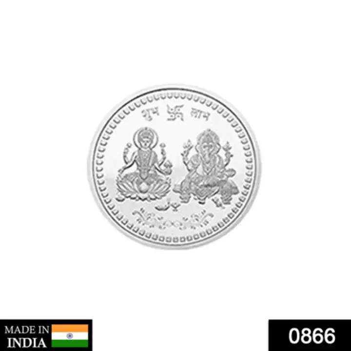 866 Silver color Coin for Gift & Pooja... uploaded by DeoDap on 7/20/2023