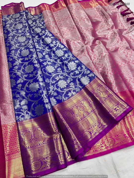 Banarasi tissue silk uploaded by Suyukti Creation on 7/20/2023