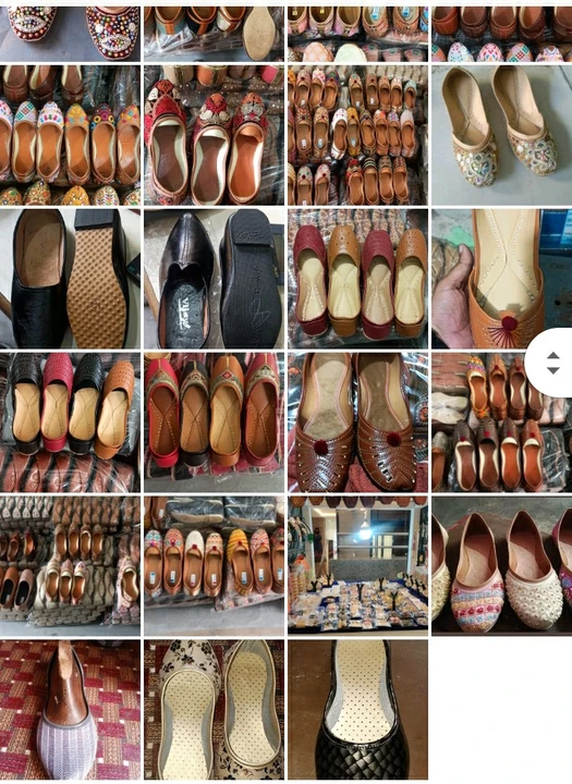 Warehouse Store Images of Dabi shoes and jutti mojari