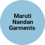 Business logo of Maruti nandan garments