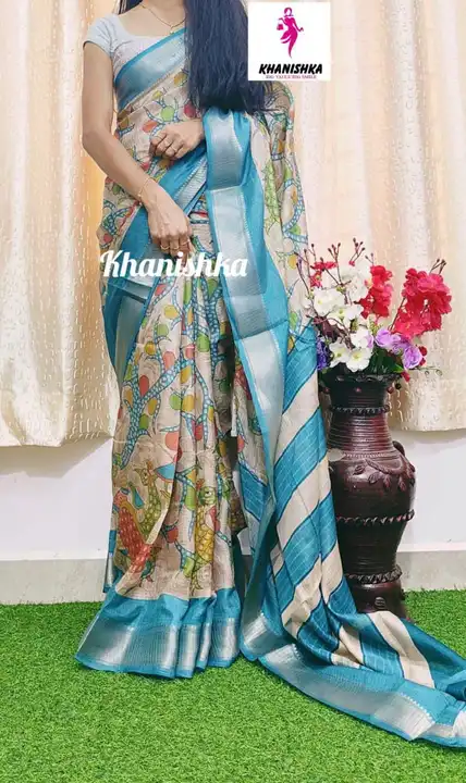 Dola silk saree  uploaded by Suyukti fab on 7/20/2023