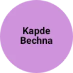 Business logo of Kapde bechna