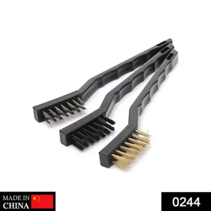 244 -3pcs Mini Wire Brush Set (Steel /... uploaded by DeoDap on 7/20/2023