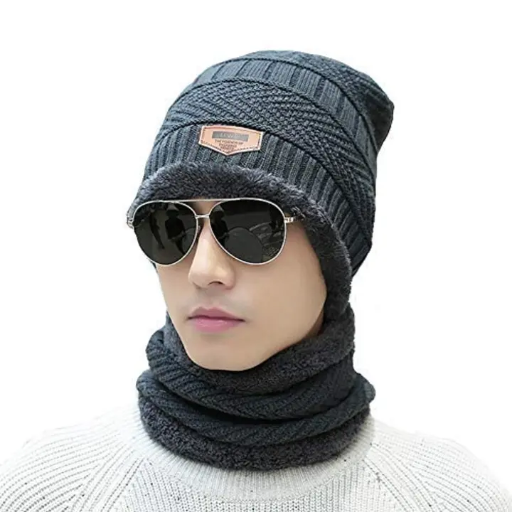 Woolen cap winter cap  woolen cap for men and women  uploaded by Ns fashion knitwear on 7/20/2023