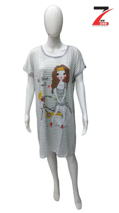 Nightdress/Nighty/Long Polo T-shirt uploaded by business on 7/20/2023