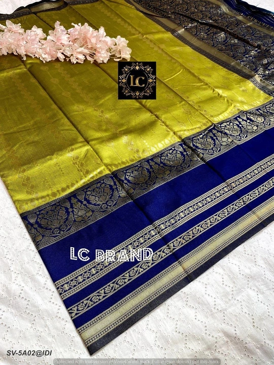 Fancy soft silk saree  uploaded by Suyukti Creation on 7/20/2023