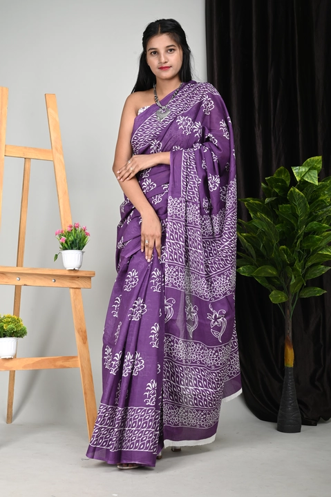 Cotton mul mul saree  uploaded by business on 7/20/2023
