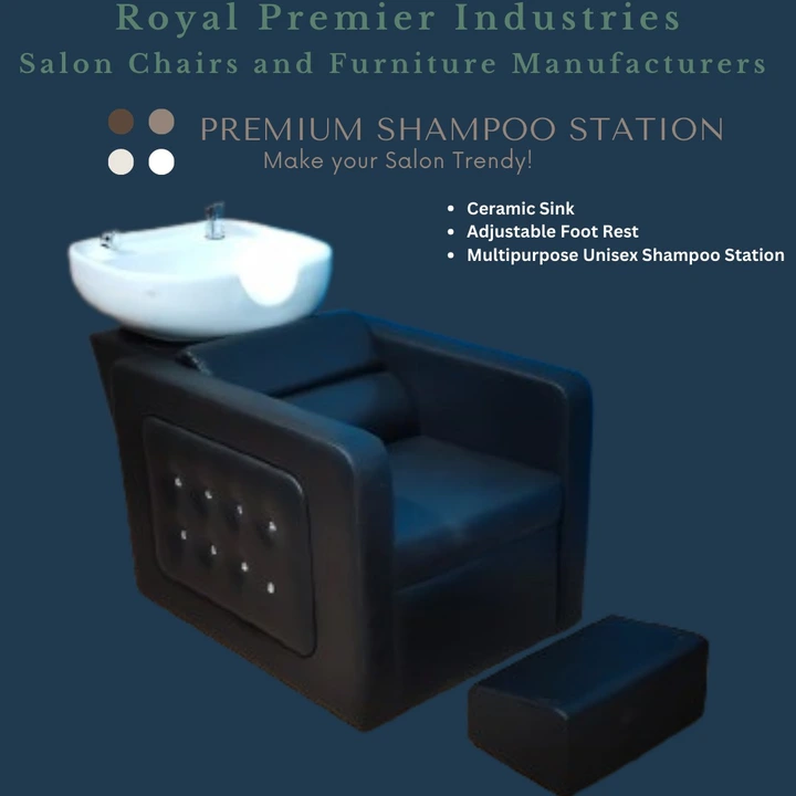  Premium White Sink Premium Shampoo Station Hair Wash uploaded by Royal Premier Industries on 7/20/2023